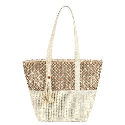 The Coastal Woven Tote