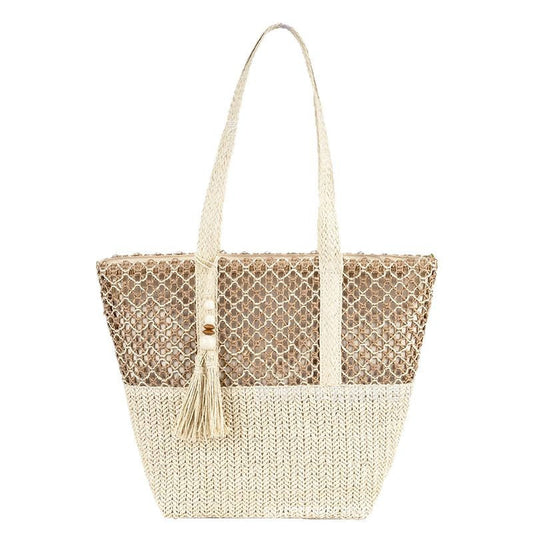 The Coastal Woven Tote