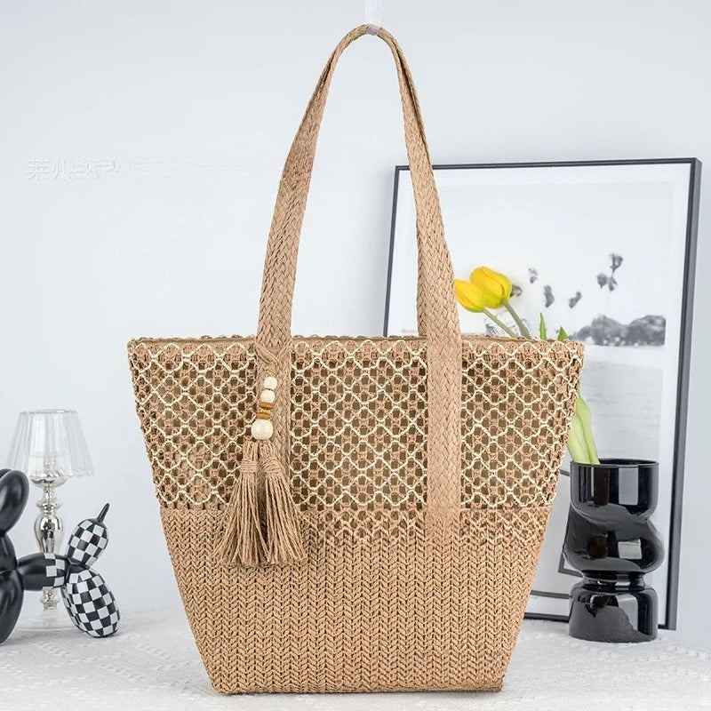 The Coastal Woven Tote